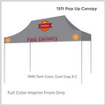 15ft Full Color Pop Up Canopy(Front Panel Only)